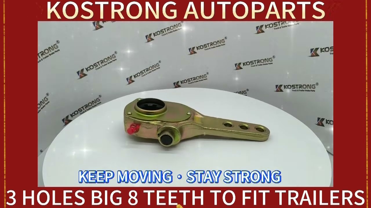 KOSTRONG AUTOPARTS MANUAL SLACK ADJUSTER 3 HOLES BIG 8 TEETH TO FIT TRAILERS​