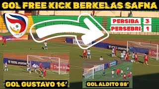 PROSES 3 GOL PERSIBA YANG MEMASTIKAN LANGKAH LASKAR SULTAN AGUNG KE BABAK 32 BESAR