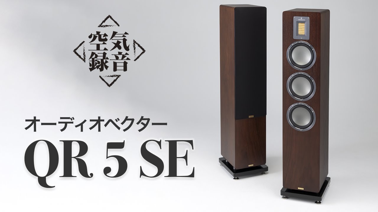 AUDIOVECTOR（オーディオベクター） QR 5 SE 音楽の得手不得手を感じ