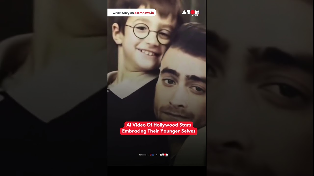Hollywood Stars Embrace Their Younger Selves in Viral AI Video! 