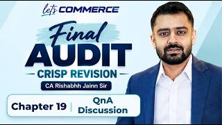 Full Final Audit CRISP Revision | Prof Ethics - Q&A Discussion | Nov '26 Exam & Onwards | CA Rishabhh ... Update