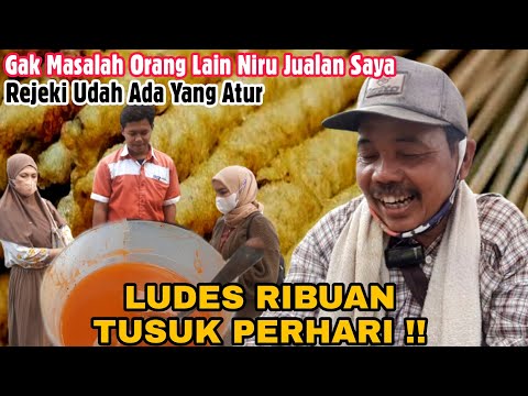 BUKAN USAHA MUSIMAN!! RAME TERUS DARI BUKA SAMPE TUTUP, JUALAN BASRENG TELUR GULUNG
