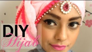 Diy How To Make Hijab Chain & Bobble Tell Hijab