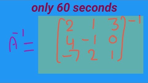 Shortcut Method to Find An Inverse of a 3×3 matrix,shortcut of adjoint- inverse of 3×3 order matrix,