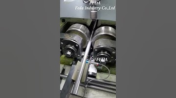 Thread rolling machine FD-15T adopts through feed type and used for making external thread on rods