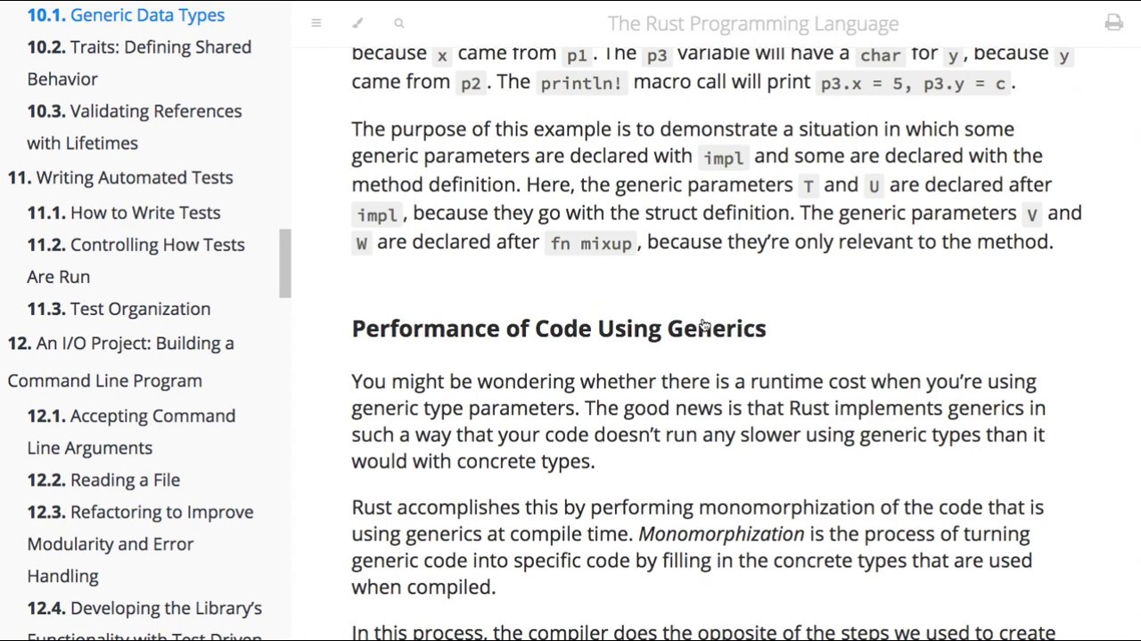 [러스트] 347 - 10.1 Generic Data Types(보충 설명) - YouTube