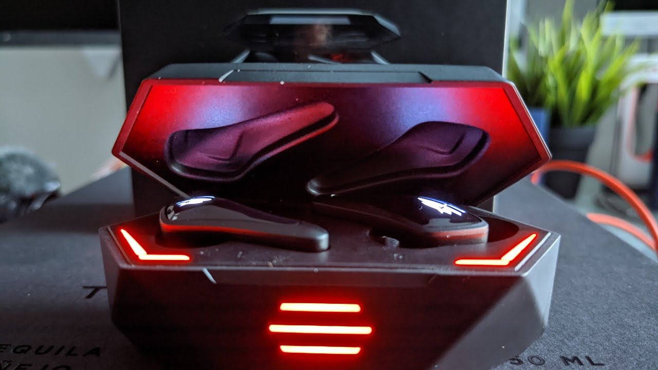 video Nubia Red Magic TWS Gaming Earphones