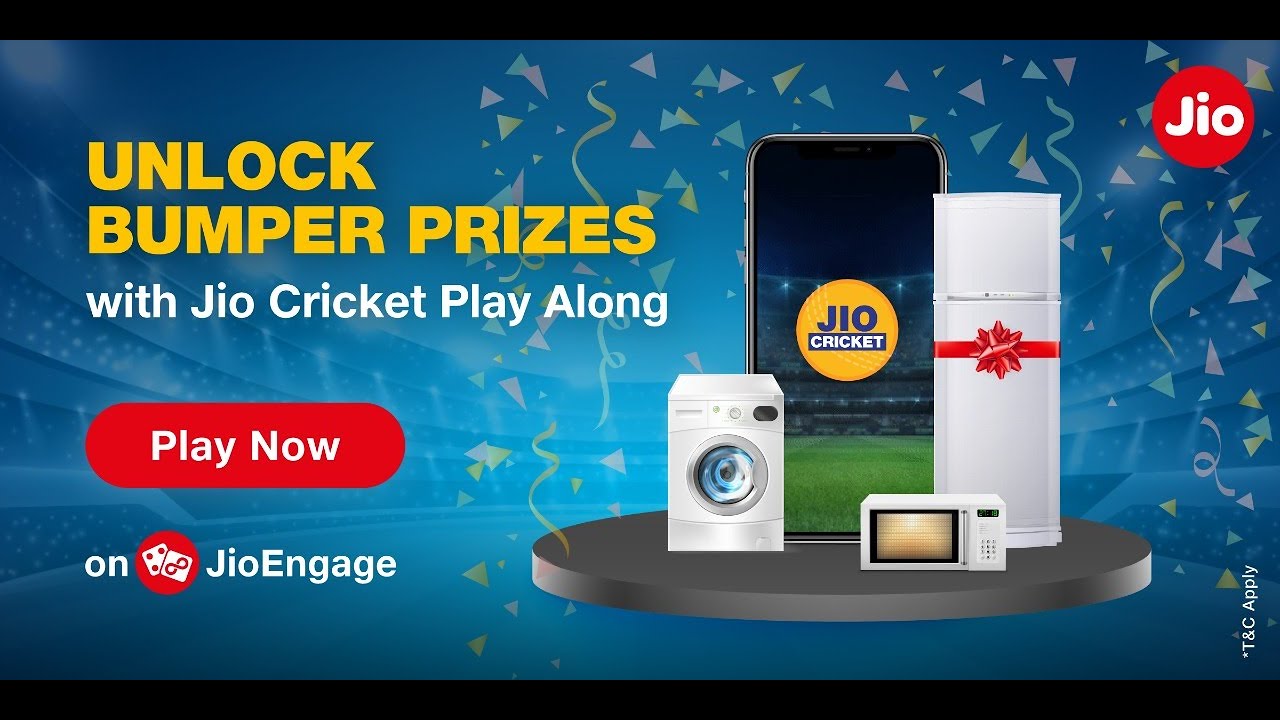 Jio Cricket Play Along: Daily Challenges & Rewards