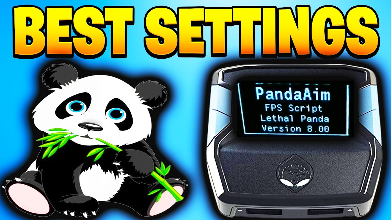 Best Cronus Zen Script Extra Aim Assist + NO Recoil Setup (Pandaaim v8)