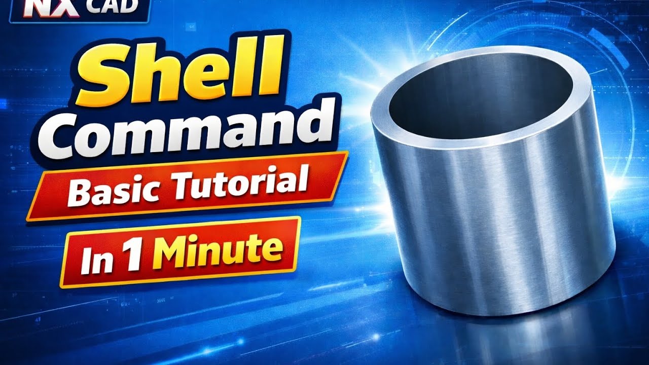 Shell Os Command Autocad NX CAD Shell Command Tutorial | Hollow Block in 1 Minute - YouTube