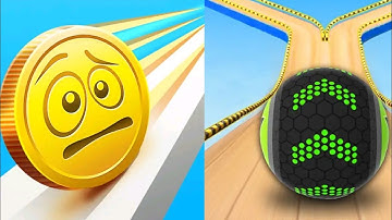 ▶️Coin Rush vs Going Balls | All Levels Game Mobile Walkthrough Pro Update ios,Android Gameplay AO3Q