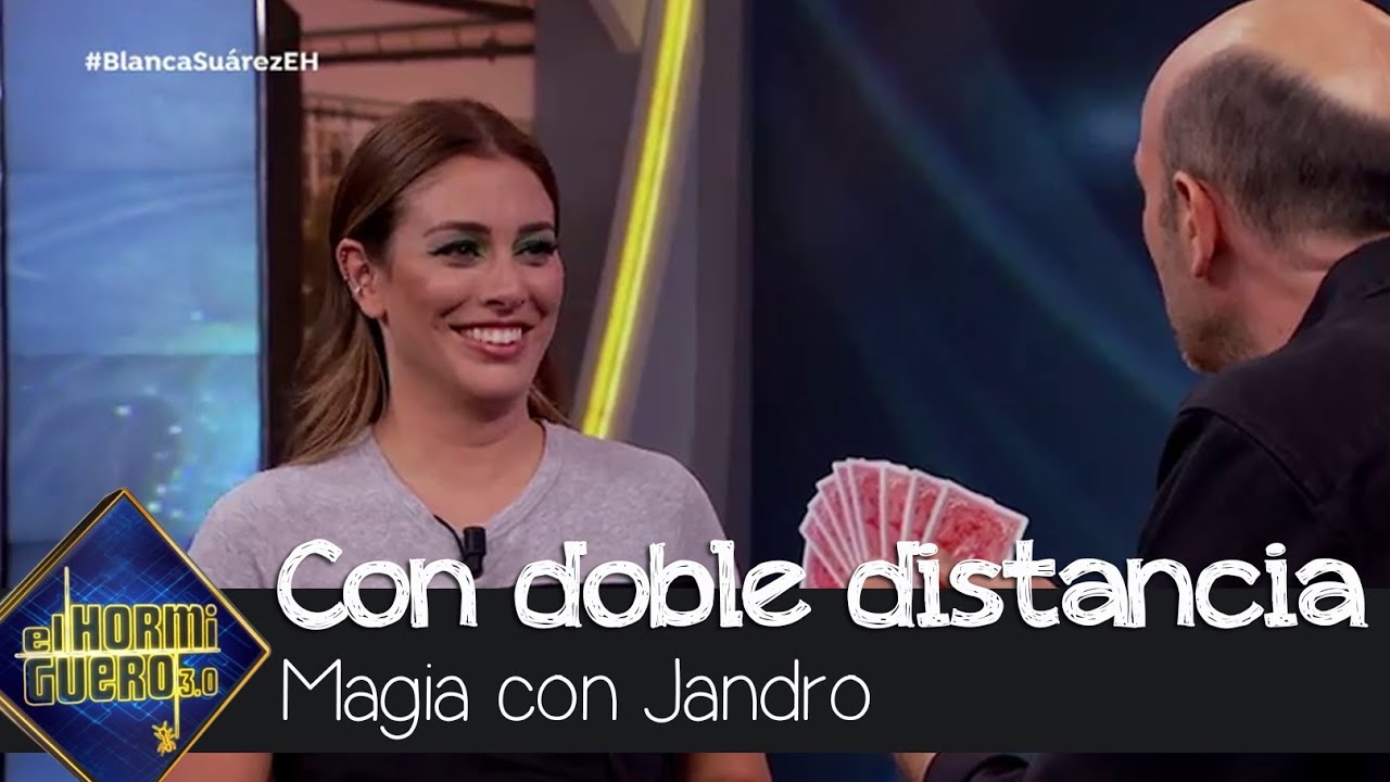 Jandro sorprende a Blanca Suárez con su increíble magia - El Hormiguero 3.0