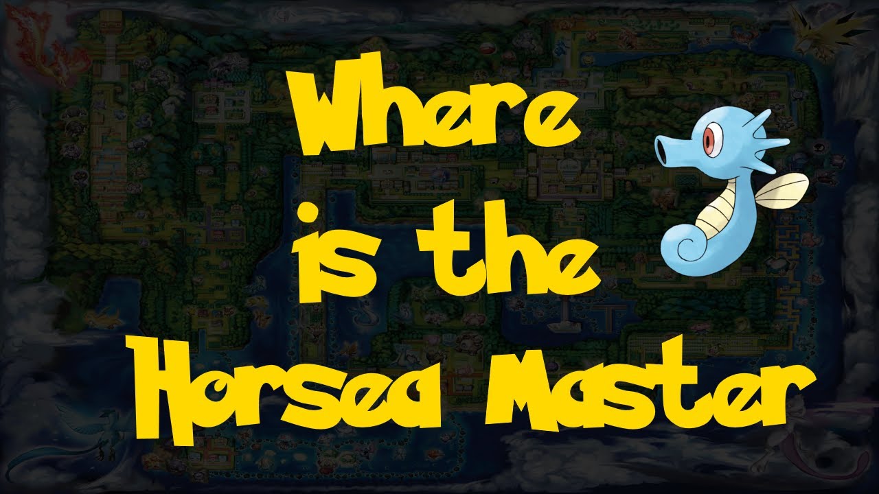 Where Is: The Horsea Master (Pokemon: Let's Go, Pikachu!/Eevee!)