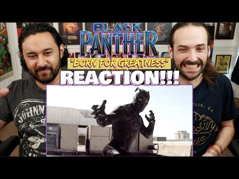 BLACK PANTHER - Born For Greatness (MCU Character Tribute Video) - REACTION!!!