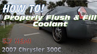5.7 Hemi Coolant Bleed Procedure