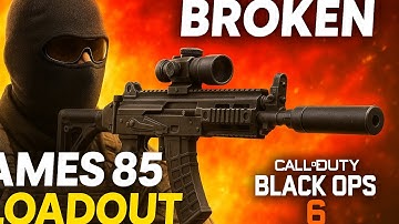 BEST AMES 85 LOADOUT in Black Ops 6 (BROKEN Setup!)