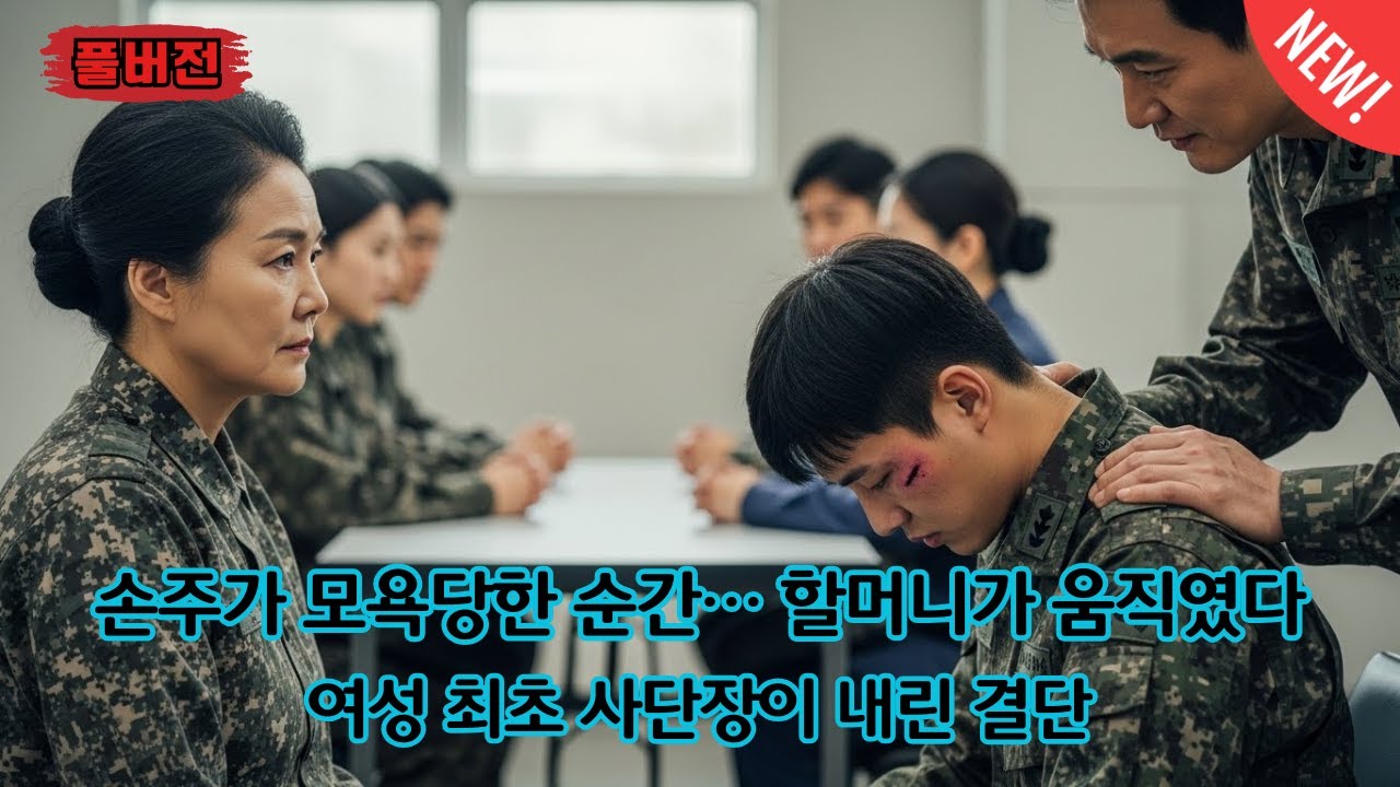 [실화] 면회 중 손주가 모욕당한 순간… 여성 최초 사단장이었던 할머니의 결단이 시작됐다[오디오북] [반전사연] [감동사연]