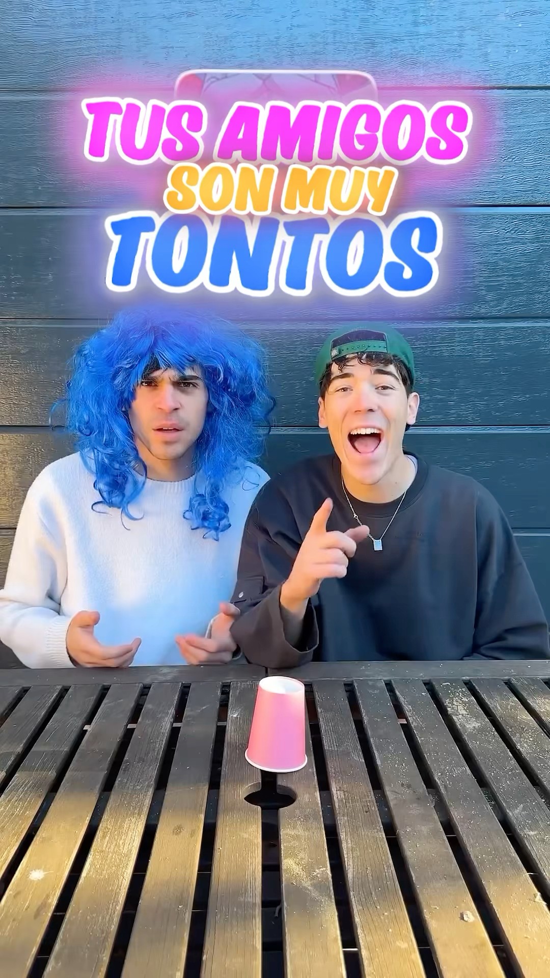 Mis dos amigos son tontitossss?