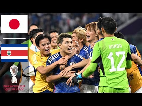 Japan vs Costa Rica - All Goals & Highlights 2022