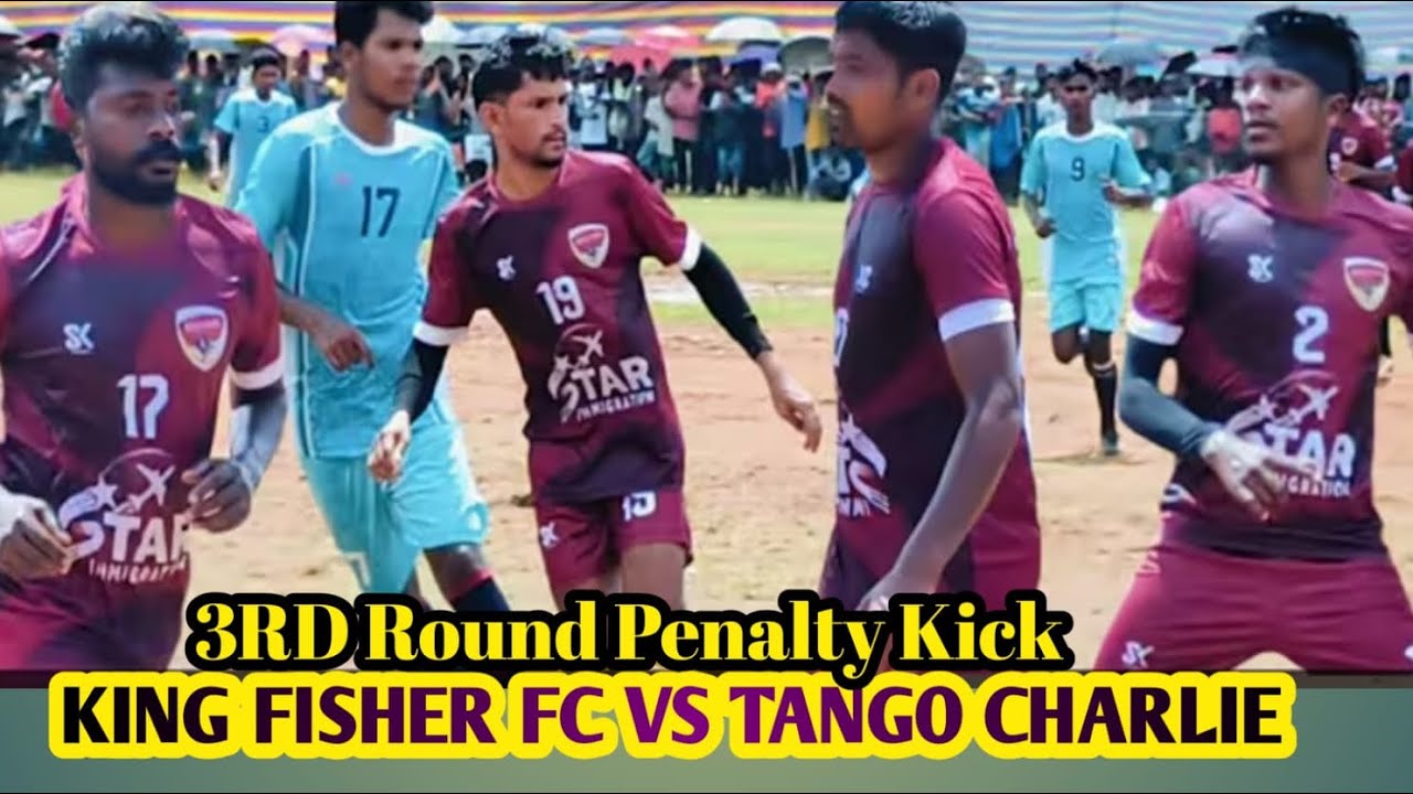 3rd Round Penalty Kick // Kingfisher FC Vs Tango Charlie // Dudhiyasole Football Tournament 2025