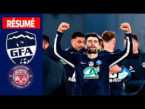 1/4 de finale : les buts de GFA Rumilly-Vallières (N2)-Toulouse FC (L2) I Coupe de France 2020-2021