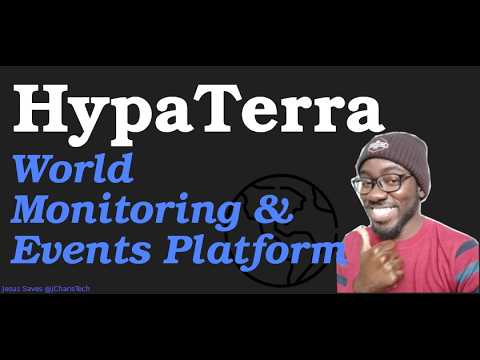 HypaTerra Tutorial - World Monitoring and Events Observatory Platform