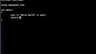 courses/ffff-learn-cpp-programming-development-tutorial: Learn C++ - Your First Program: Hello World for Beginners