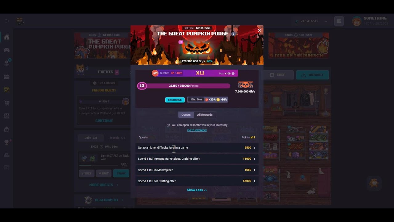 open boxes for Halloween activities | Bitcoin Mining Simulator 