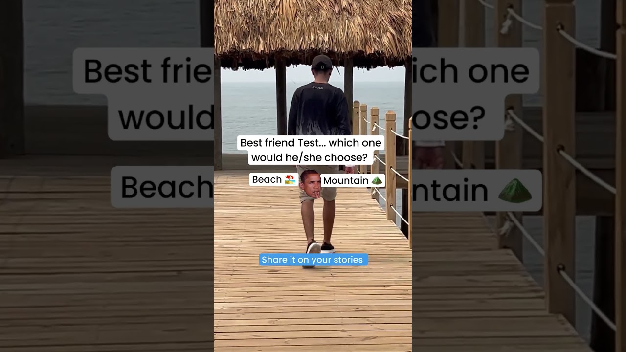 Test your best friend and see if they know you well 😌 