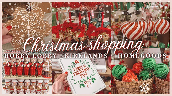 Christmas Decor Shopping 2025 | The Best Holiday Decor in Stores Right Now
