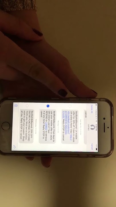 how-to-delete-texts-on-iphone-ios-10-youtube
