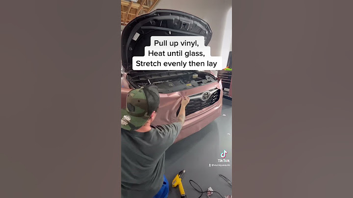 How to Solo Wrap a front bumper… Part 1 #vinylwrap #learntowrap #howto tutorial