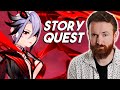 Arlecchino story quest live reaction