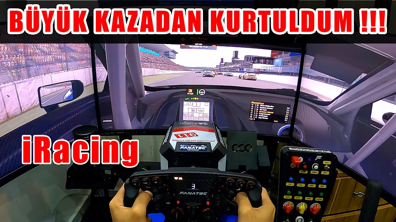 iRacing - Olaylar Olaylar !!! - Fanatec DD1 POV Gameplay