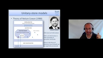 Cognitive Psychology Lecture 04 - Part 3 (Models of Short-Term-Memory, STM)