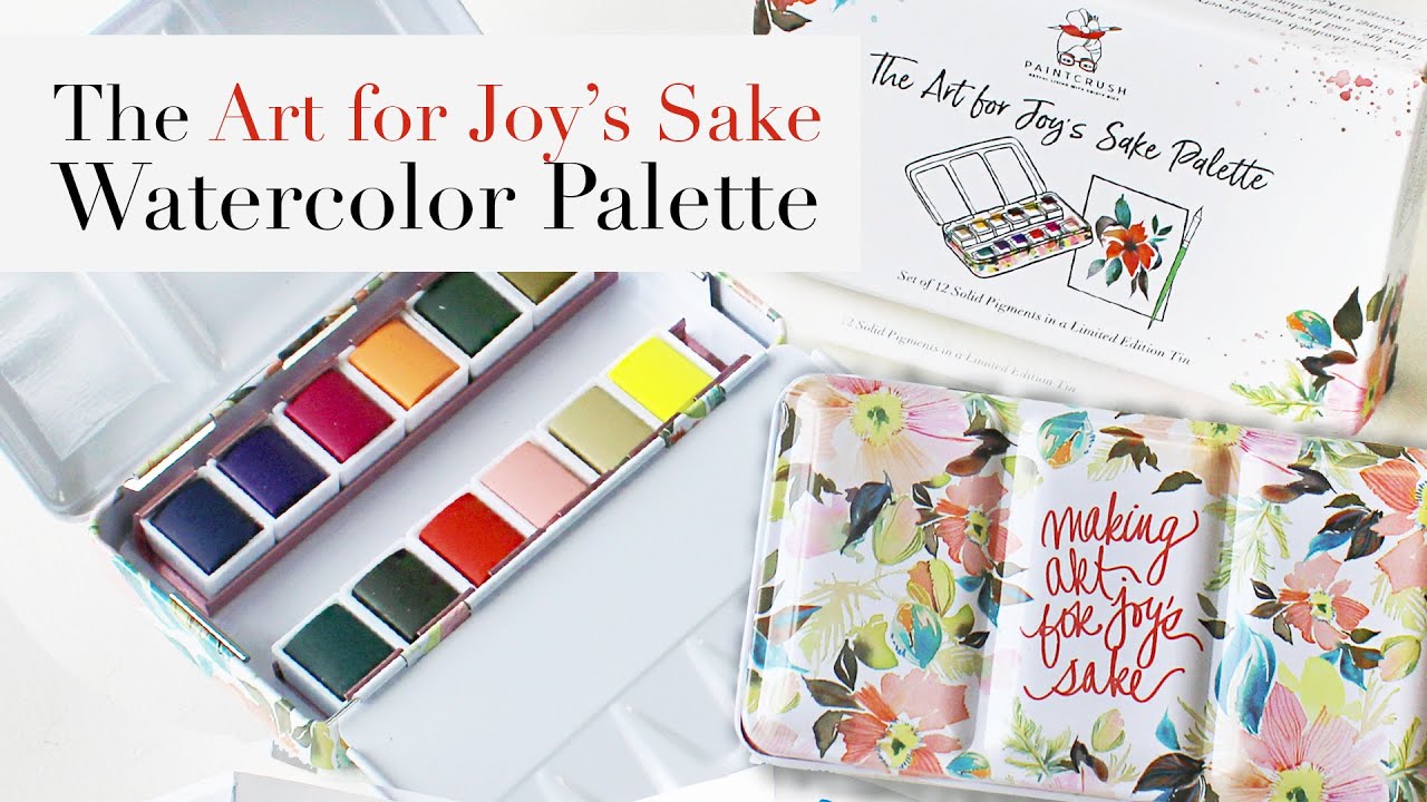 Art for Joy's Sake Watercolor Palette - Unique Shopping for