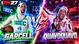 GARCELL VS QUAVOQUAVO FOR STARTER VI REP UP GAME ON NBA 2k27!! 