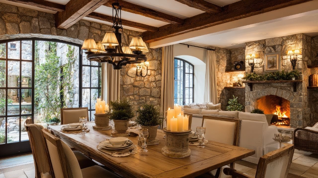 ✨🏡 Зимний декор в европейском стиле 🏡✨ | Дом в деревенском стиле 2026