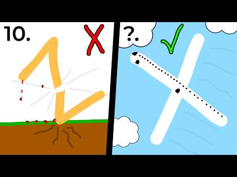 Top Letters to use as a Plane