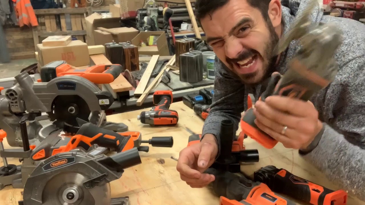 Vonhaus 20 Volt Max Power Tool Range Set Review Drill Impact Driver ...
