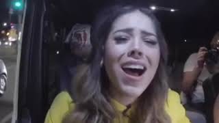 Karaoke con Danna Paola en El Escorpión al volante