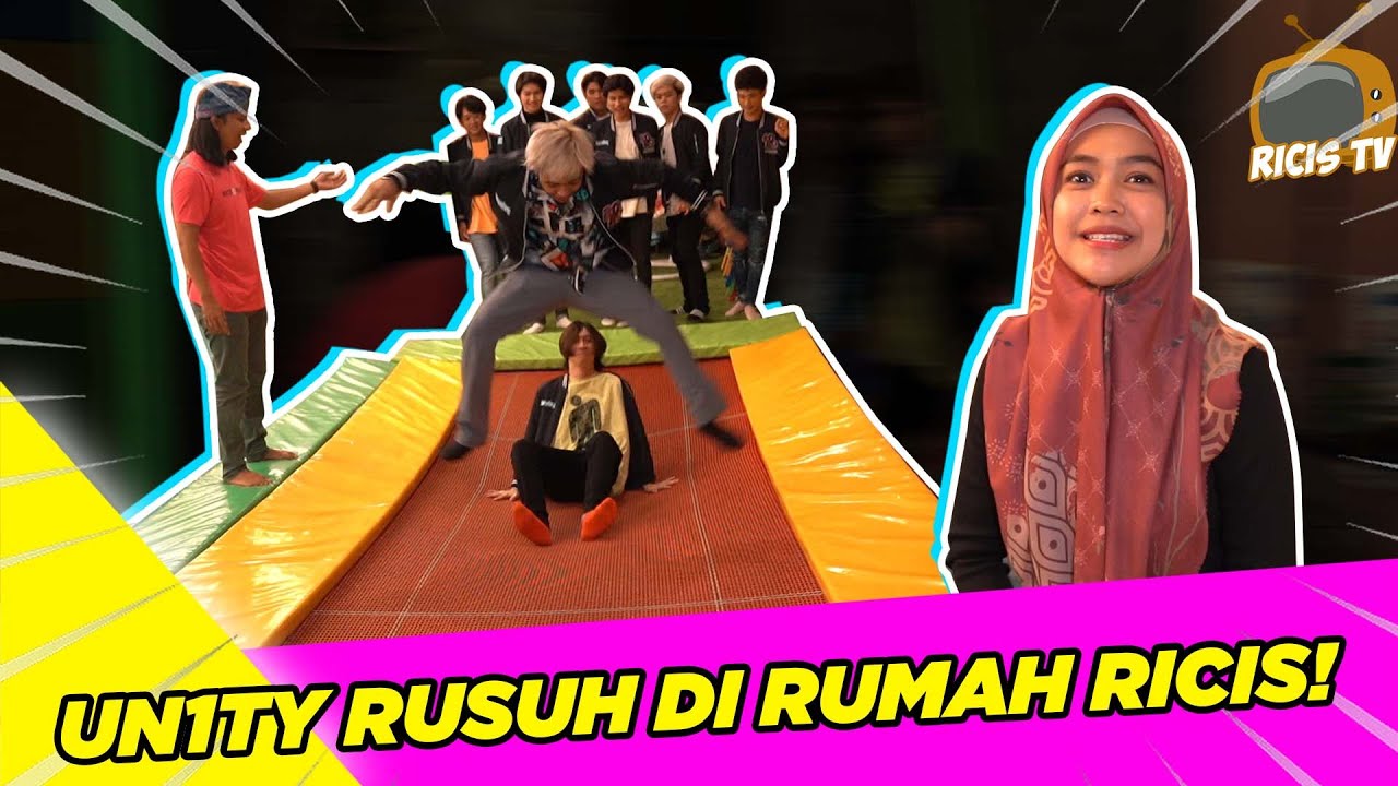 UN1TY TERNYATA PADA JAGO MAIN TRAMPOLIN‼️TIM RICIS MAH GAK ADA APA-APANYA...