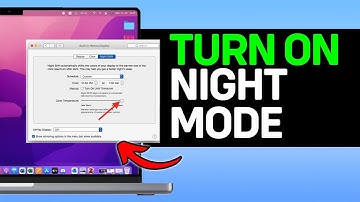 How to Enable Night Mode Your Macbook
