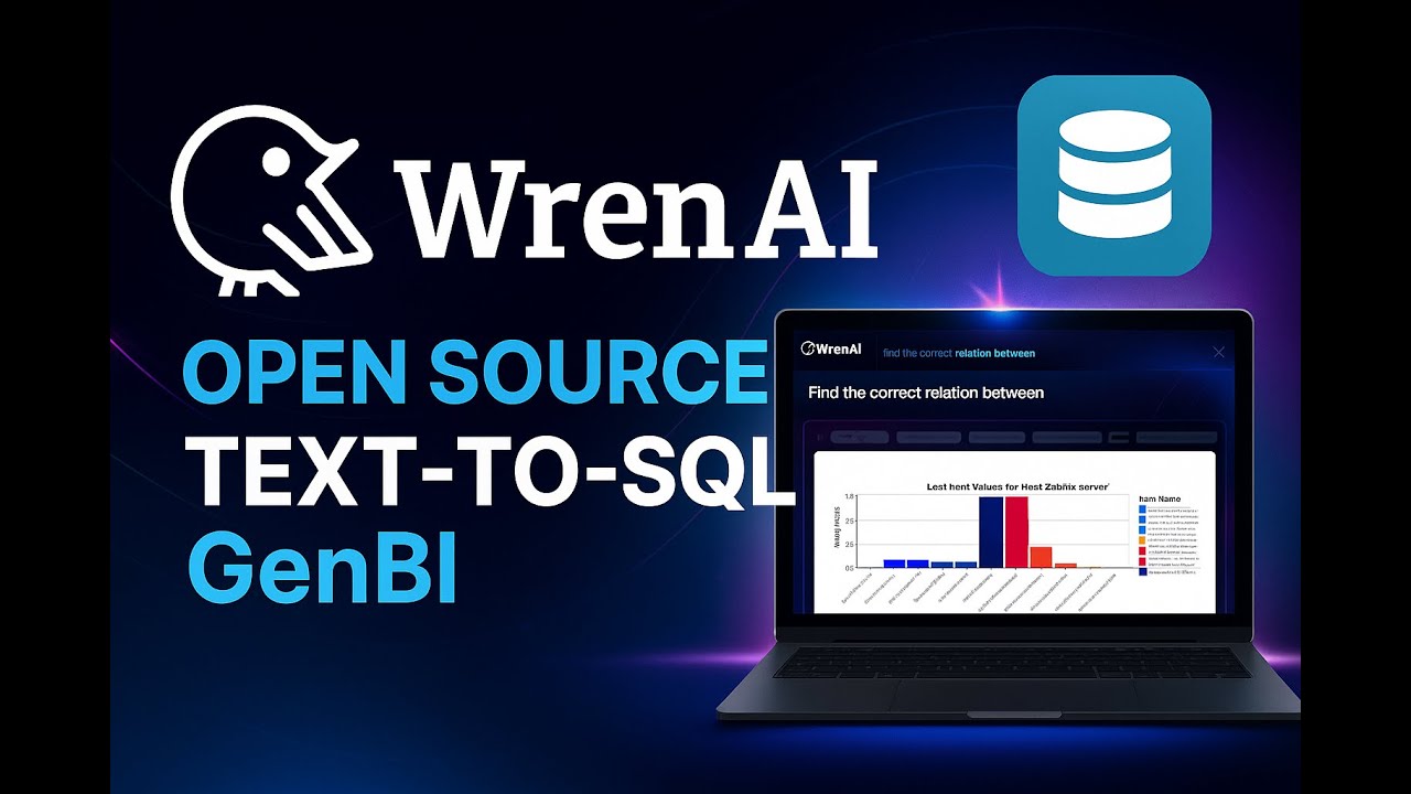 WrenAI: Open Source Text-to-SQL GenBI - [Sub EN] #opensource
