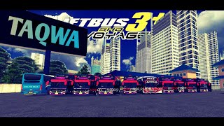 MSB GROUP||Mabar Rutin||Edisi Konvoi SHD JB3 Voyager 'TAQWA'||Bussid V3.5✓