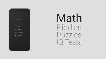 Math Riddles | Puzzles and IQ Test Game | Black Games