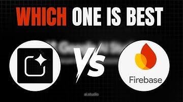 Google AI Studio vs Firebase Studio - (Which One Is The BEST AI Coding Agent In 2025?)