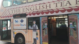 Golden Tours - English afternoon tea bus London