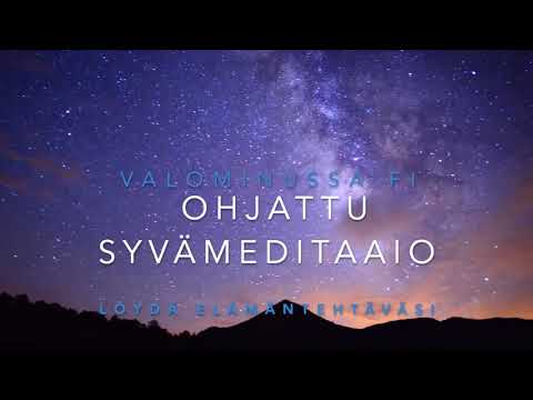 Video: 12 tapaa meditoida itsensä löytämiseksi