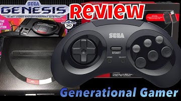 Retrobit 2.4Ghz Controller For Sega Genesis Mini & Original Sega Genesis Controller  (Reviewed)